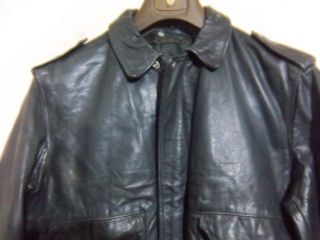 VINTAGE SCHOTT 184SM USA ISSUE LEATHER A2 FLYING JACKET SIZE 46 2