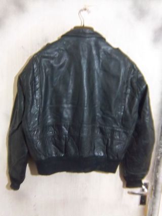 VINTAGE SCHOTT 184SM USA ISSUE LEATHER A2 FLYING JACKET SIZE 46 6