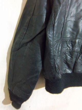 VINTAGE SCHOTT 184SM USA ISSUE LEATHER A2 FLYING JACKET SIZE 46 7
