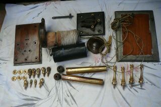 old vintage victorian Electric / Battery Shock Machine steam punk 8