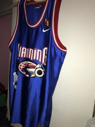 Vintage Chinese Basketball League Pro Cut Jersey Nike Team Sports Liaoning Xl