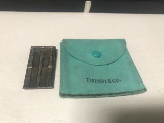 Tiffany & Co Vintage Sterling Silver Thick Money Clip
