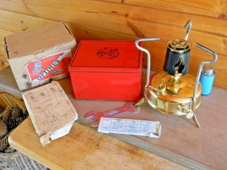 Optimus " 00 " Stove Vintage Primus Svea Collectable Camping Backpacking Prepper
