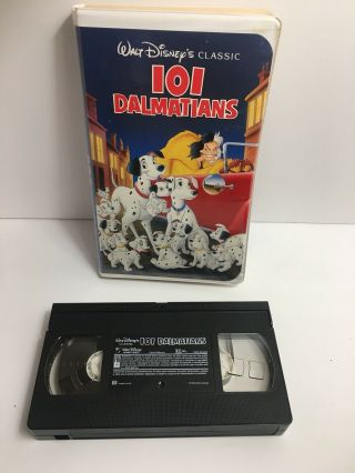 101 Dalmatians (VHS 1263,  1961) Walt Disney ' s Classic Rare Black Diamond Edition 3