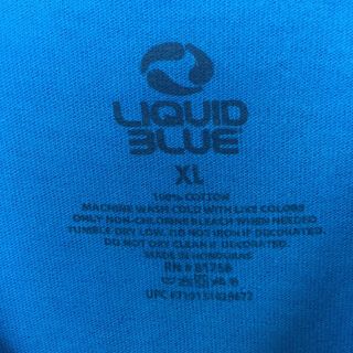 Vintage 1995 Grateful Dead Tie Dye 30 Years Liquid Blue T Shirt XL 4
