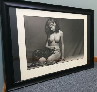 1979 Rare Madonna Semi - Nude Poster Art Vintage Photo By Martin Schreiber