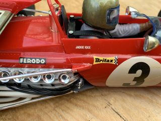 Rare Tamiya 1:12 Scale Ferrari Jacky Ickx F1 Racing Car Vintage Kit 2