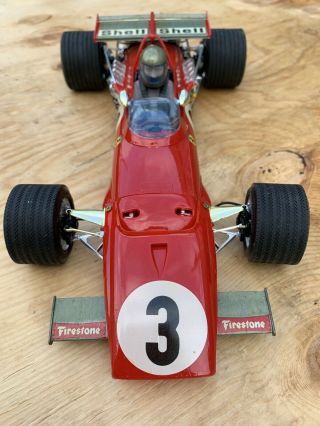 Rare Tamiya 1:12 Scale Ferrari Jacky Ickx F1 Racing Car Vintage Kit 3