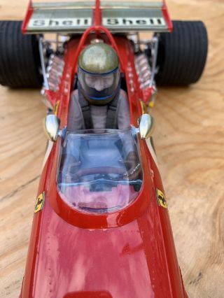 Rare Tamiya 1:12 Scale Ferrari Jacky Ickx F1 Racing Car Vintage Kit 4