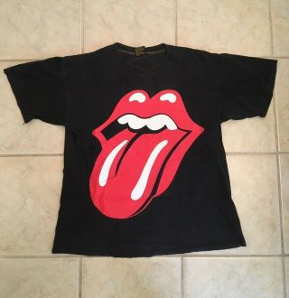 1994 1995 Vintage Rolling Stones Voodoo Lounge T Shirt Size L Brockum Worldwide