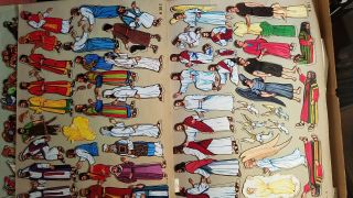 Vintage Betty Lukens Small Bible In Felt Flannel Board Stories With