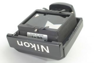 【RARE Near Mint】Nikon DE - 1 Eyelevel Prism Finder Black For Nikon F2 From JP 251 6