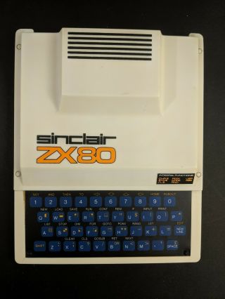 Sinclair Zx80 Vintage Retro Computer (based Only) England