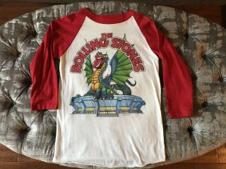 Vintage 1981 Rolling Stones La Concert Jersey/tee Size S With Prince.  One Owner.