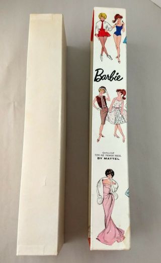 Vintage Barbie Box Stock no.  850,  brunette ponytail 1960’s - BOX ONLY - 5