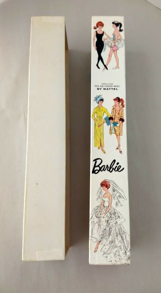 Vintage Barbie Box Stock no.  850,  brunette ponytail 1960’s - BOX ONLY - 6