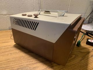 Vintage 1957 General Electric GE 9T001 Portable TV Television Made In USA 5