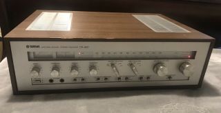Vintage Yamaha Cr - 820 Natural Sound Am/fm Stereo Receiver - Not