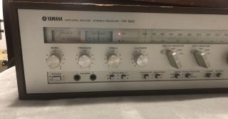 Vintage Yamaha CR - 820 Natural Sound AM/FM Stereo Receiver - Not 2