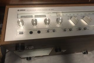 Vintage Yamaha CR - 820 Natural Sound AM/FM Stereo Receiver - Not 4