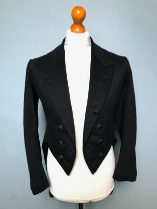 Vintage Victorian Edwardian White Tie Evening Tails Tailcoat Size 38