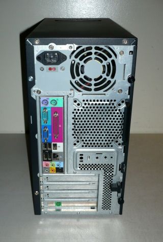 Vintage Acer Aspire T160 Windows XP Desktop Tower PC Athlon 2.  20GHz/200GB/3GB 3