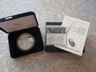 Daniel Carr 2009 Silver Eagle Proof Overstrike - Rare And Collectible