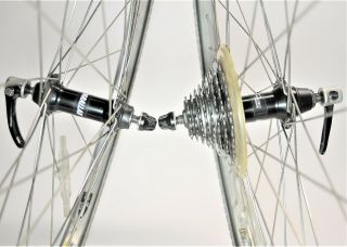 Vintage Shimano Deore Lx Weinmann Bcx3 Bicycle 26 Inch 135 Mm 8 Speed Wheel Set
