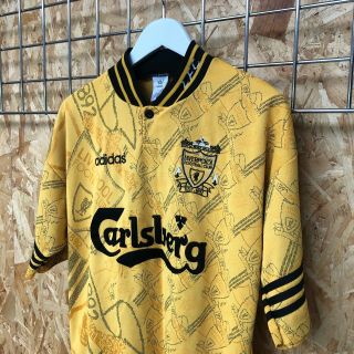 1994 - 96 Vintage Adidas Liverpool Third/away Shirt/jersey/kit - Adidas 40 - 42 M L