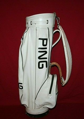 Rare Vintage Ping Golf White & Black 9 "