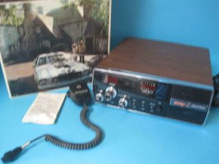 Vintage Johnson Viking 430 Base Citizen Band Radio W/micr.  Very