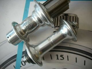 Campagnolo / White Industries Vintage 10spd Ti 32h Hubs Campy Specialized Merckx