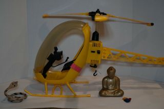 Vintage Gi Joe At Search For Stolen Idol Recovery Of The Lost Mummy Helicopter