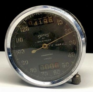 Vintage Smiths Speedometer / Made In Ireland