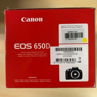 Canon Eos 650d Vintage Digital Camera Body - Boxed With All Accessories/manuals