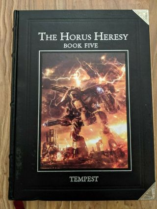 Warhammer 30k Fw Horus Heresy Book Five Tempest Rare