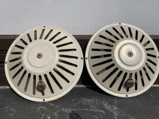 Pair Dual Dew 8 " Speaker Fullrange 5 Ohms Vintage 1960ies Vintage German