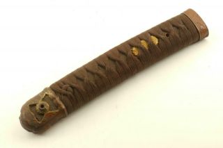 Ww2 Vintage Grip Tsuka Of Japanese Army Officer 