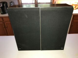 Vintage Matched Pair Bang & Olufsen Beovox S45 Speakers 3 - Way Type 6302