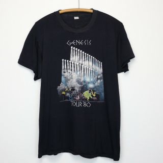 Genesis Shirt Vintage Tshirt 1980 Duke Tour Phil Collins Progressive Pop Rock