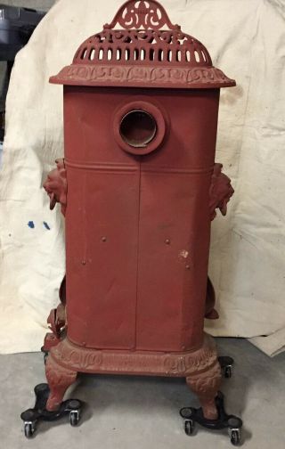 Antique GRISWOLD Parlor Stove from Erie,  PA 6