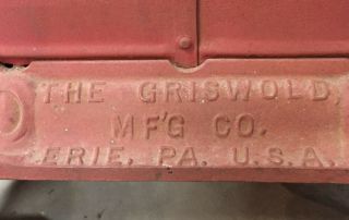 Antique GRISWOLD Parlor Stove from Erie,  PA 8