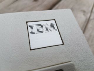 IBM Model M Vintage Mechanical Keyboard | Pt No 1390131 | Square Aluminum Badge 2