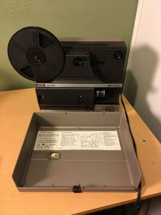 Vintage Bell & Howell 1623 Movie Projector 8mm & 8 Film Compatible