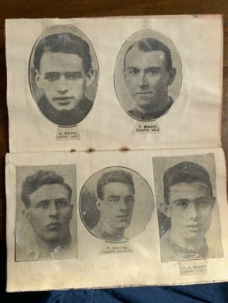 Leeds United vintage 1926/27 season scrapbook 2