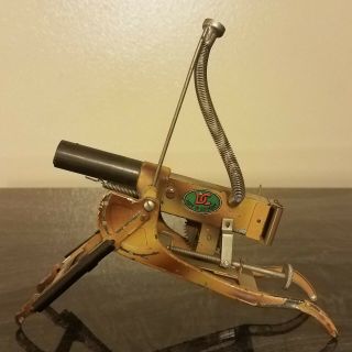 Doll Et Cie (doll & Company) Clockwork Tin Machine Gun Ca 1920s,  Rare Piece