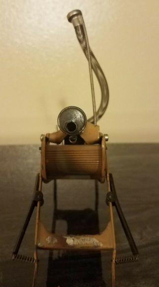 Doll et Cie (Doll & Company) Clockwork Tin Machine Gun ca 1920s,  Rare Piece 6