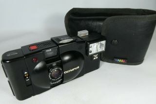 Old Vintage Olympus Xa2 35mm Film Camera With A11 Flash