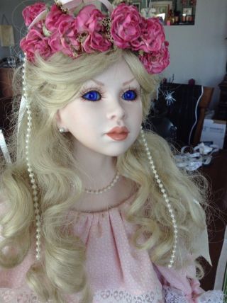 Cindy Koch 26 " Doll 1994 - Rare Lovely Victorian Girl