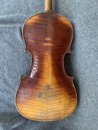 Old Antique Vintage 4/4 German Violin Heinzel